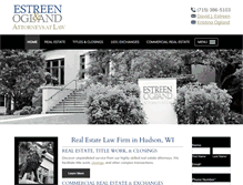 Tablet Screenshot of estreenandogland.com